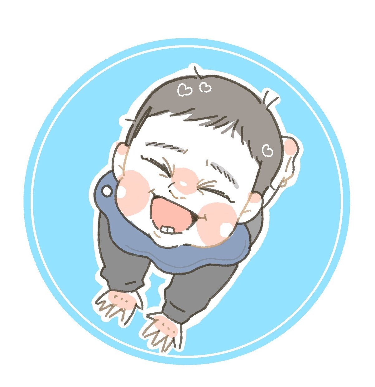 お写真からかわいいデフォルメ似顔絵描きます SNSアイコン等にいかがでしょうか イメージ3