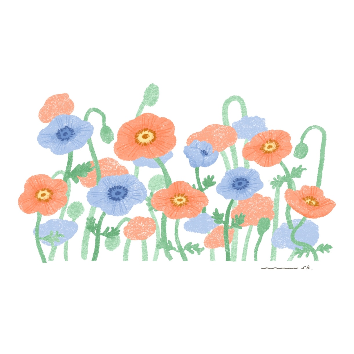 あたたかみのある優しいカットイラスト描きます 水彩や色鉛筆などタッチも多数対応しています イメージ1