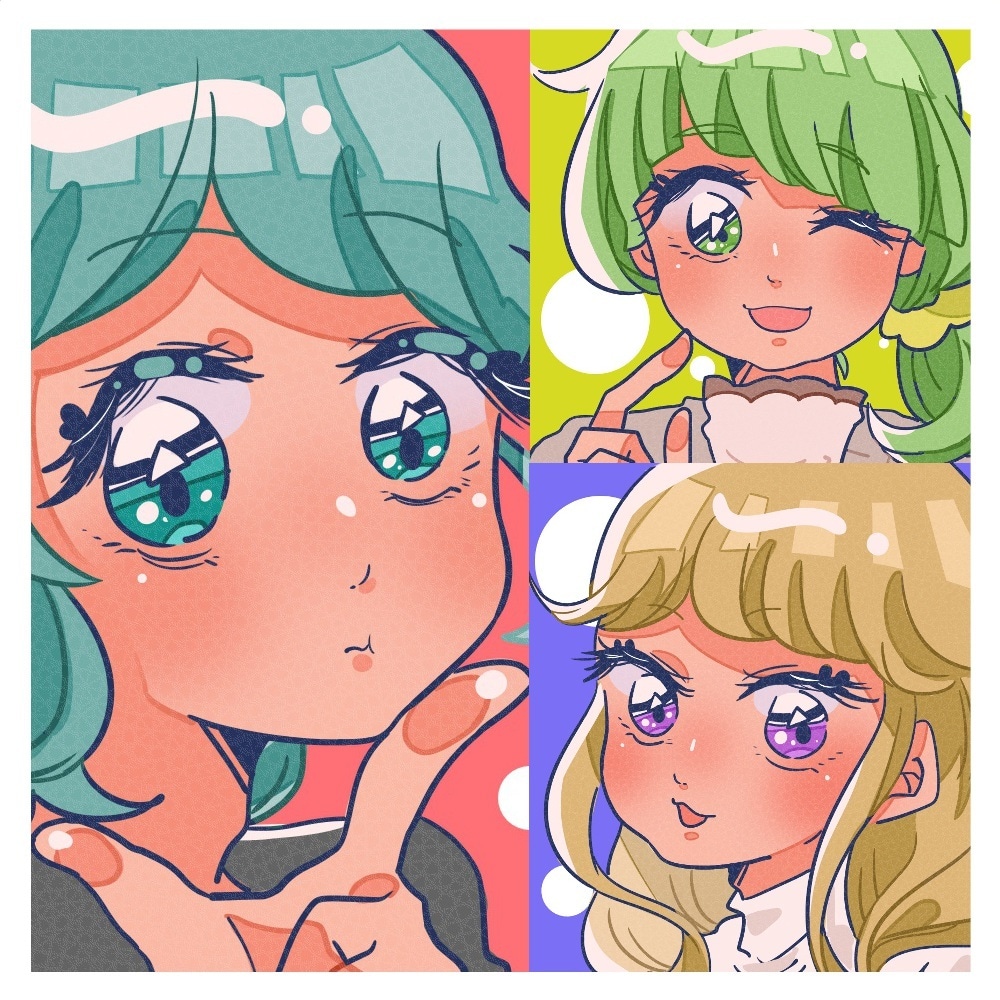 最短納品2日から！✐POPかわいいアイコン描きます POPでかわいい、貴方だけのアイコンを描かせていただきます！ イメージ1