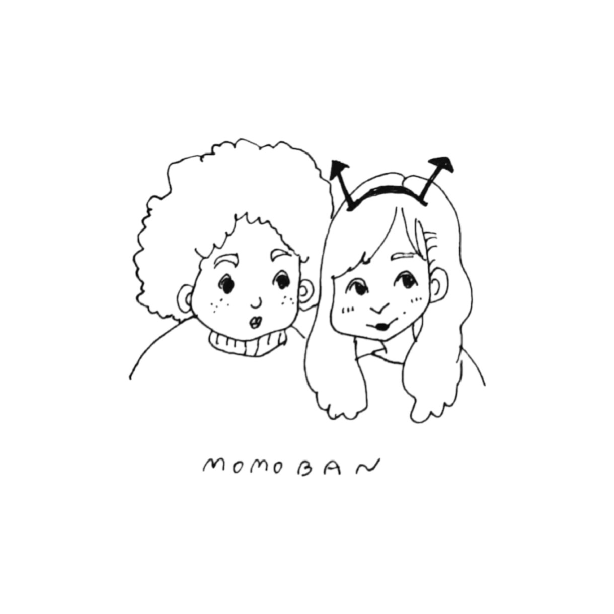 アイコンお悩みのあなた！オリジナルイラスト描きます モノクロのみ！シンプルにあなたをキャラクター化！ イメージ3