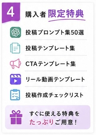 ChatGPTでインスタ投稿を作り方お教えます 毎日の投稿作成に悩まない仕組みを作りませんか？ イメージ5