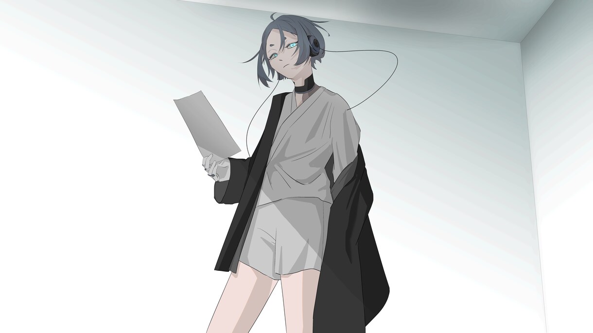 歌ってみた、サムネイル等のイラスト制作します 本家様と同じ構図、オリジナルの構図どちらも可能です イメージ5