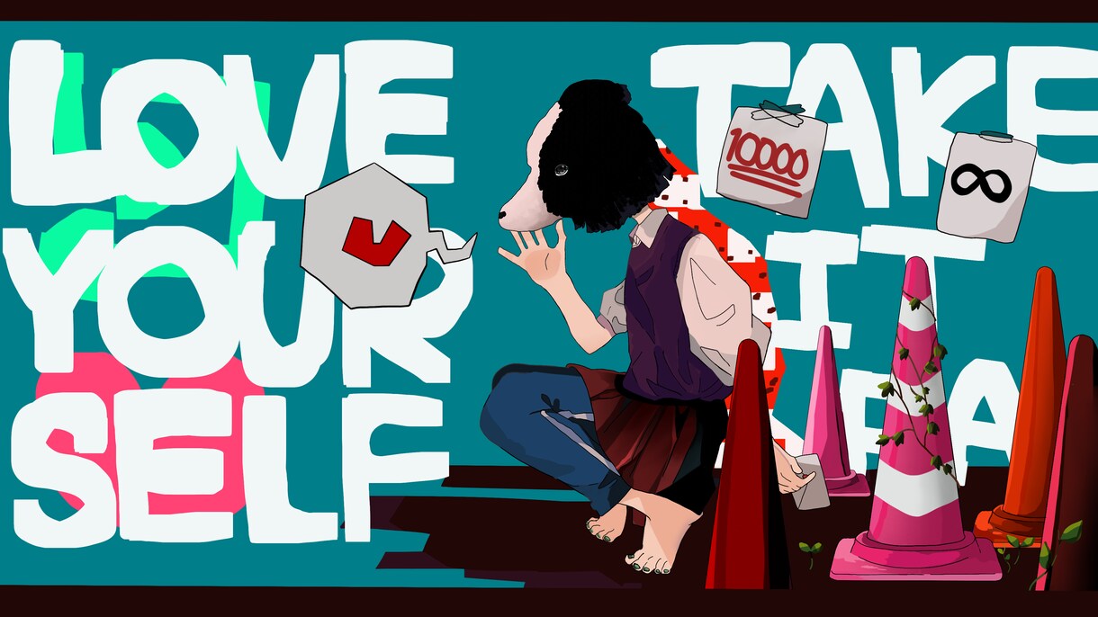 YOUTUBEで4万再生以上MVイラストを描きます パッと目をひくイラストを描きます！ イメージ1