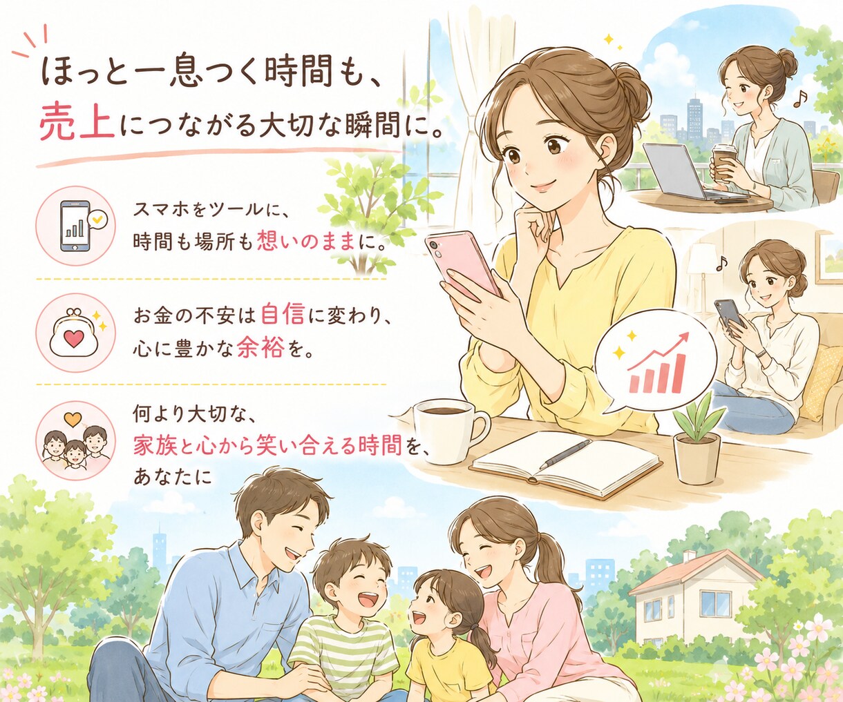 知識ゼロでOK！SNS不要のスマホ副業教えます 主婦・初心者OK・スマホ在宅副業・AIで収益化｜コピペで完結 イメージ6