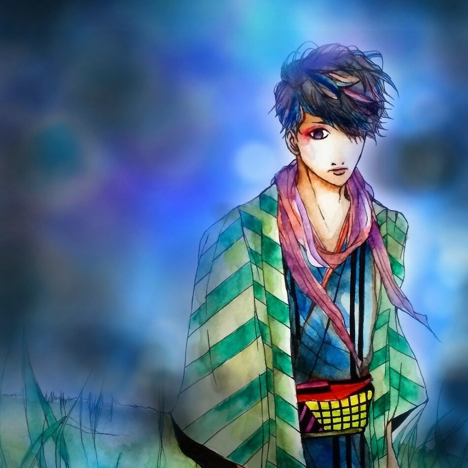 繊細で丁寧なアナログ絵を描きます 水彩画などアナログ着色にてSNSアイコンを制作します！ イメージ4