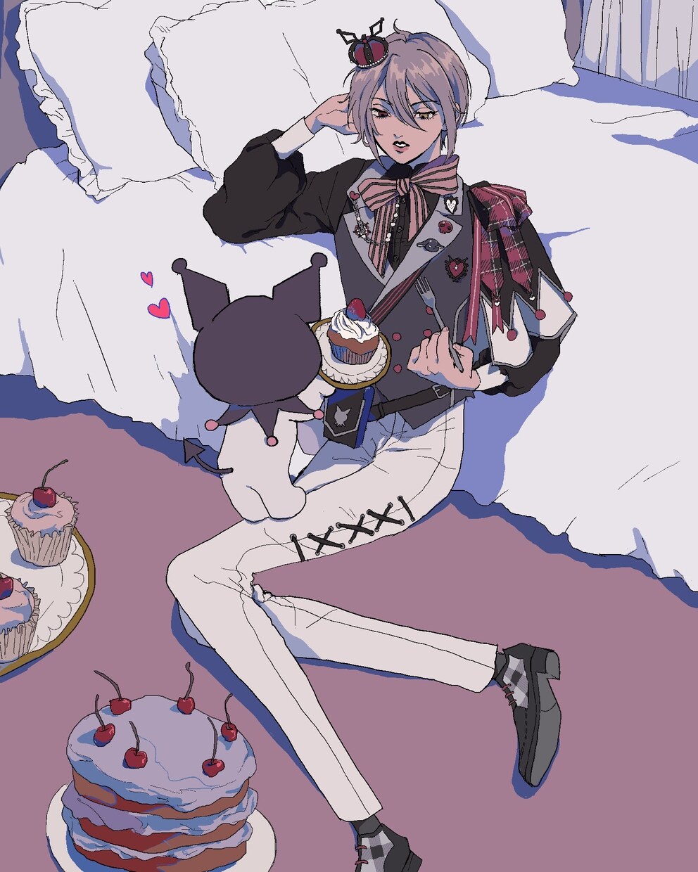厚塗りのイラスト描きます アイコン、サムネ、MV用等々ご希望のイラスト描きます！ イメージ4