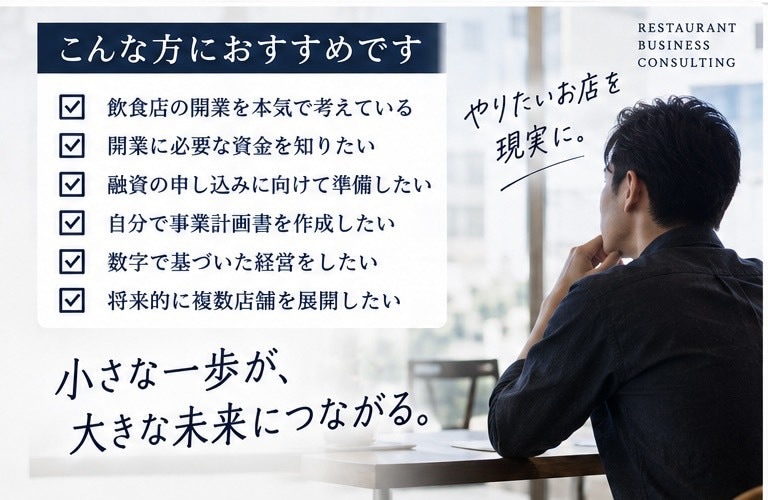 飲食店の事業計画書の作り方を解説します 開業資金から売上予測まで学べる実践型PDF教材 イメージ3
