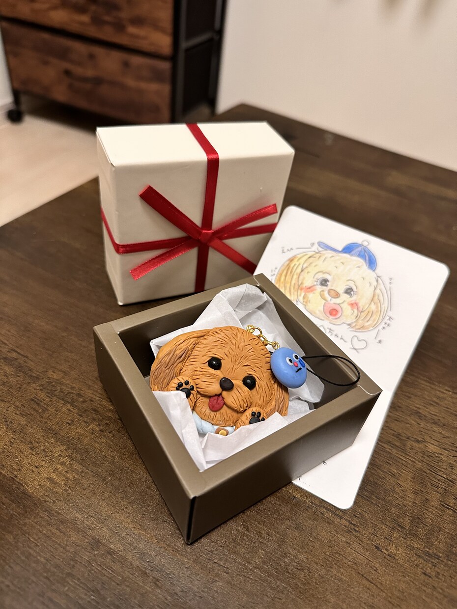 愛するうちの子を可愛いキーホルダーにします 大好きな愛犬とずっとずーっと一緒にいたい方におすすめ イメージ2