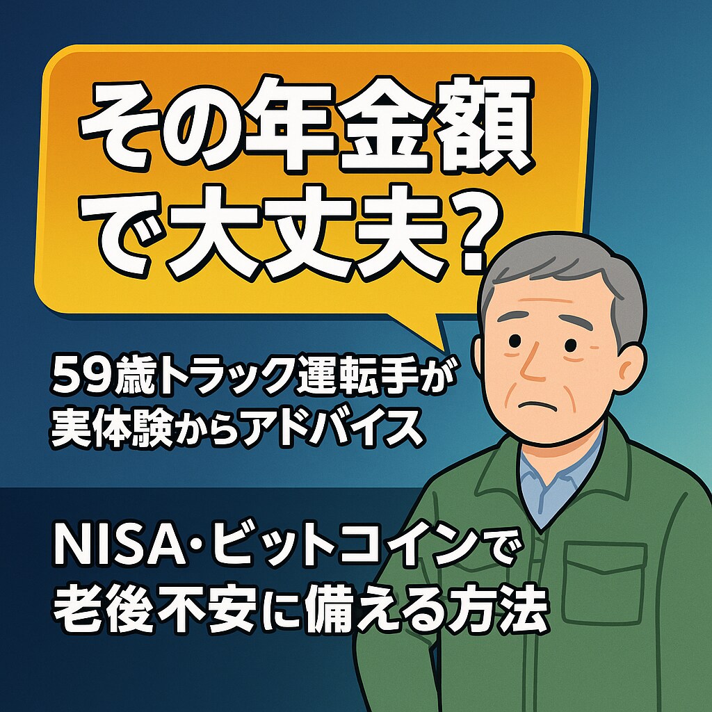 年金だけで大丈夫？老後資金・NISAを話します 59歳の今も実践中。投資と副業、どちら向きかご相談ください イメージ1