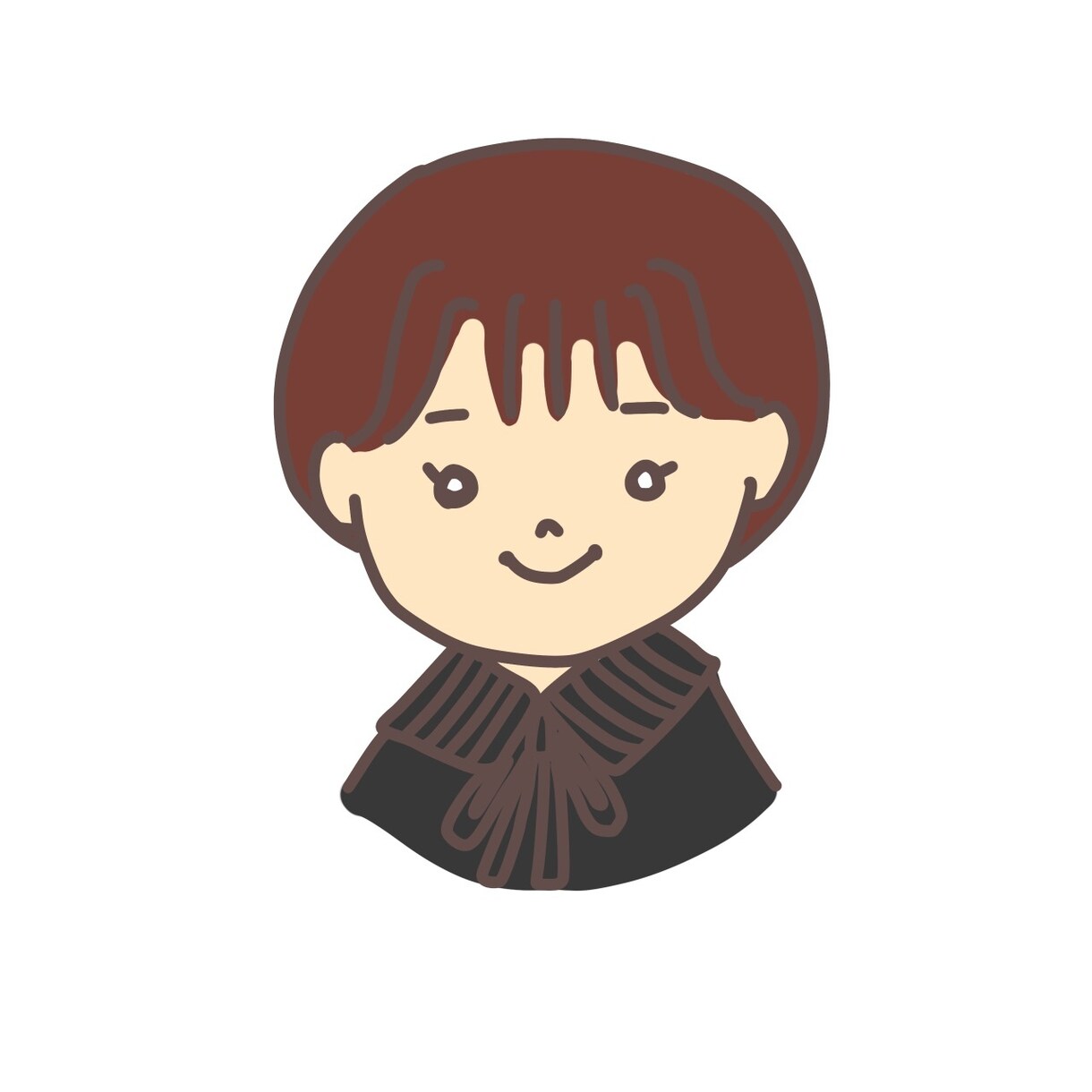 あなただけのオリジナルSNSアイコン作ります あなたそっくりのゆるイラストを イメージ1