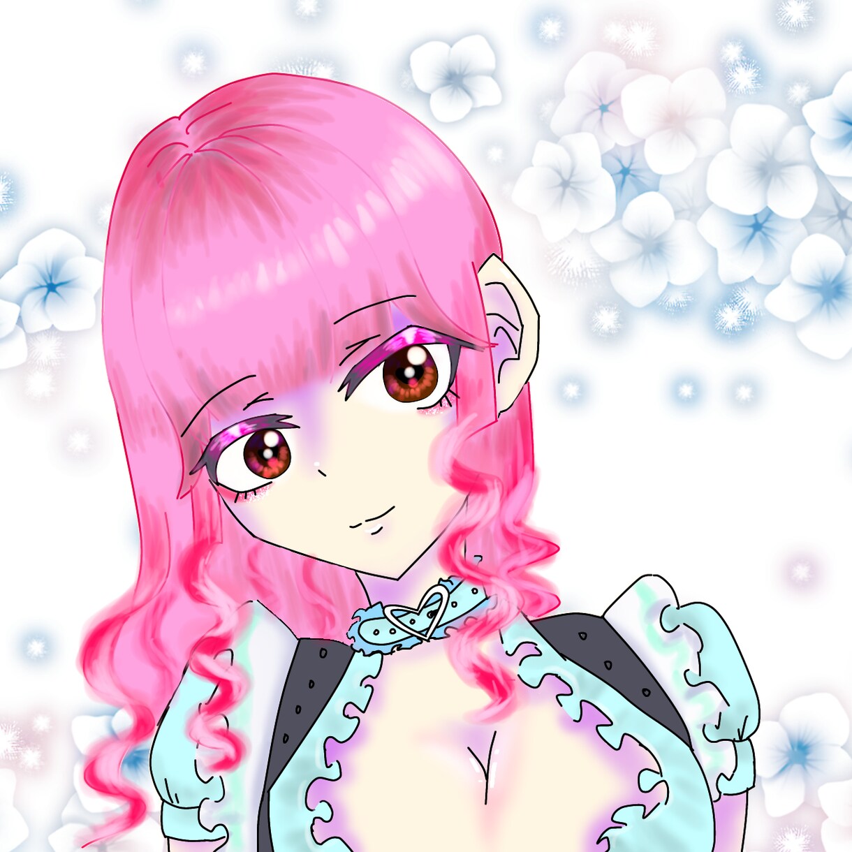 SNS向け厚塗り風アイコン描きます 安く速くがモットーです、がんばります。 イメージ4