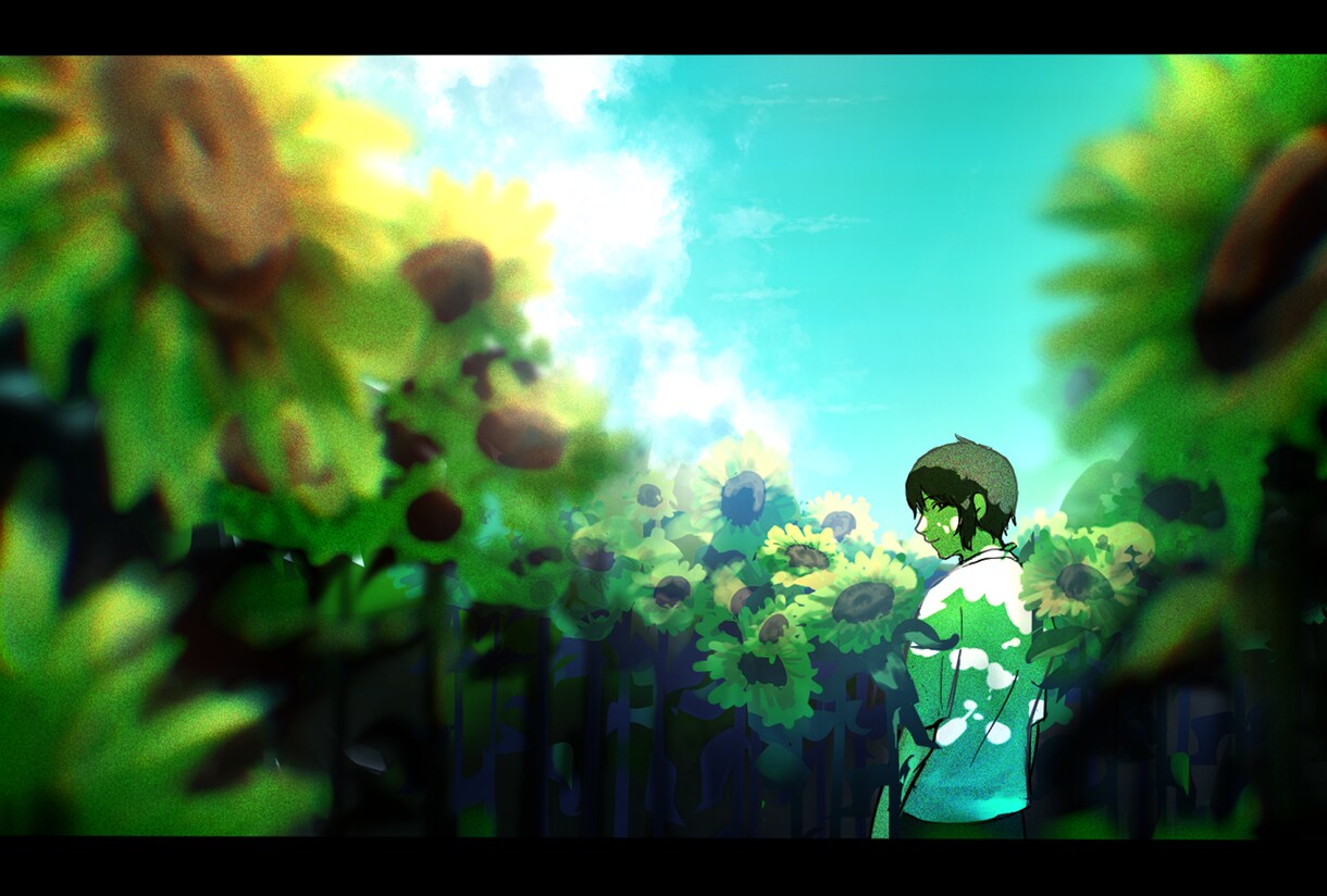 エモい空気感のイラストを描きます 挿絵/MV/サムネイル等にいかがでしょうか イメージ1
