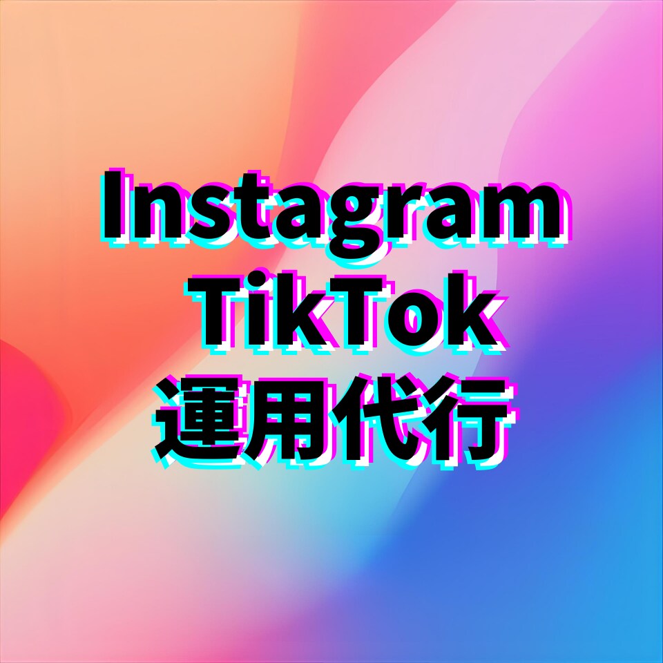 インスタ、TikTok運用代行承ります 企画、編集、投稿まで全て丸投げOK!! イメージ1