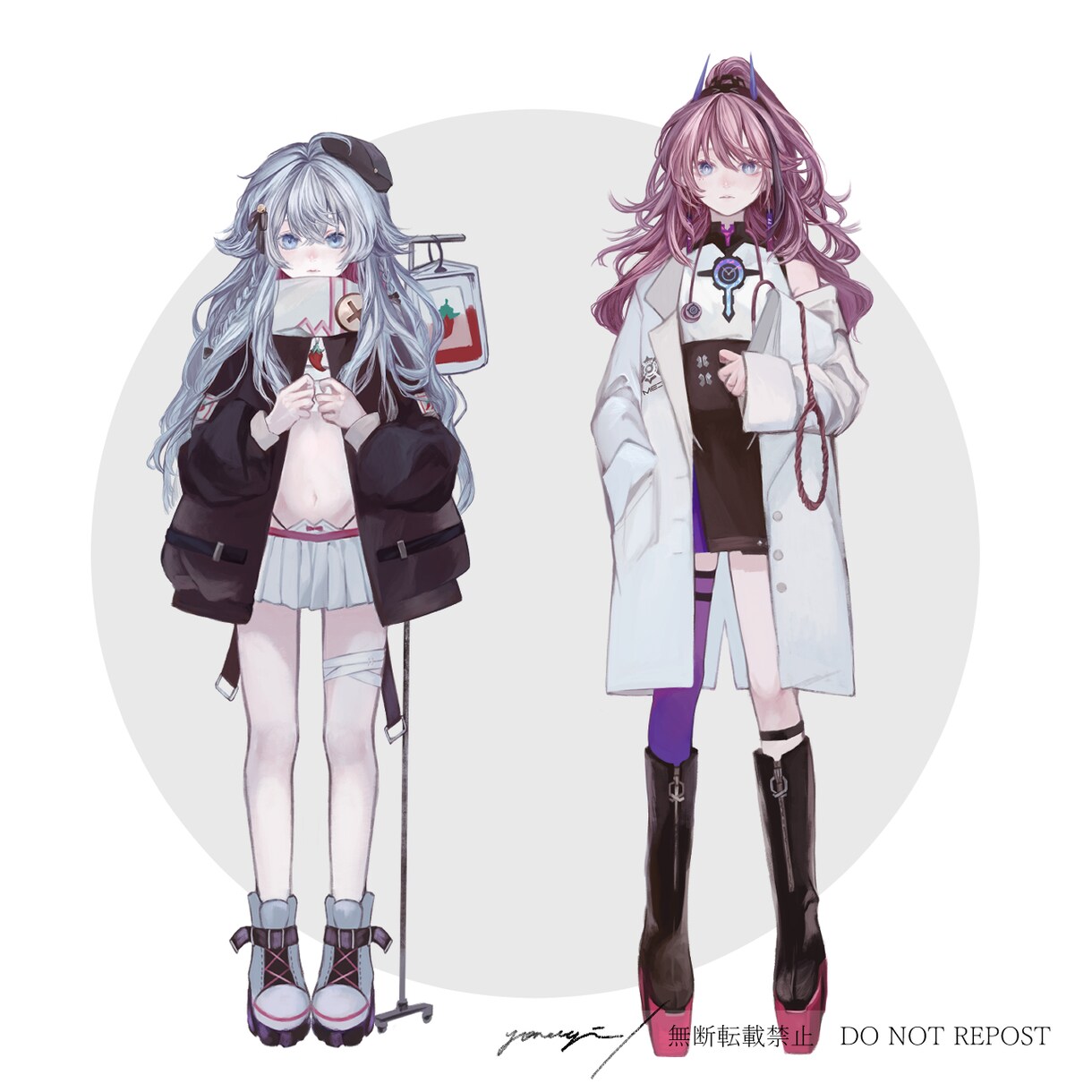 キャラが引き立つ！MVイラストを制作します 企業経験有のイラストレーターが繊細な絵でお手伝いします イメージ5