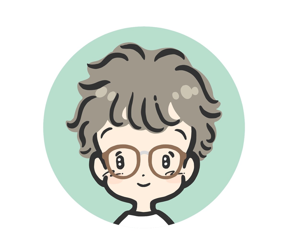 シンプルかわいい♪癒し系アイコンお描きします やさしいタッチでほっこり可愛いあなただけのアイコンを♪ イメージ7