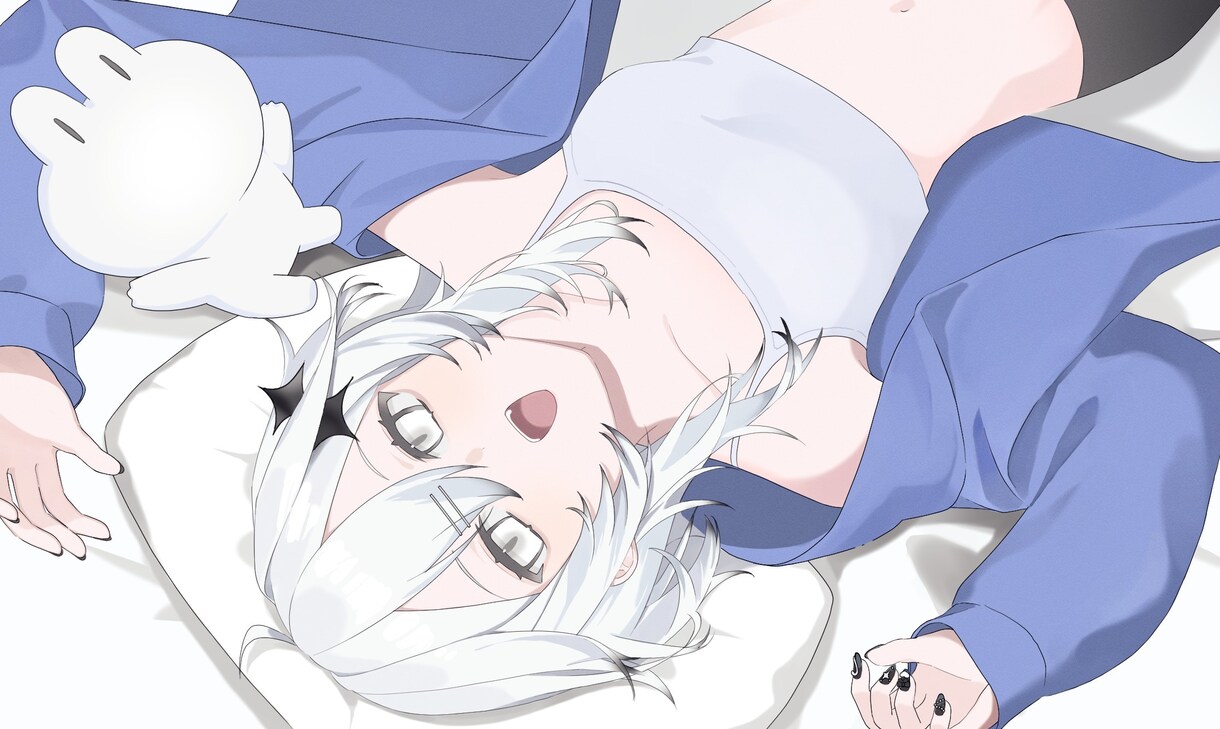 VTuberやSNSで使えるイラスト描きます 可愛い、病みかわ、アニメ調などご要望に合わせます イメージ9
