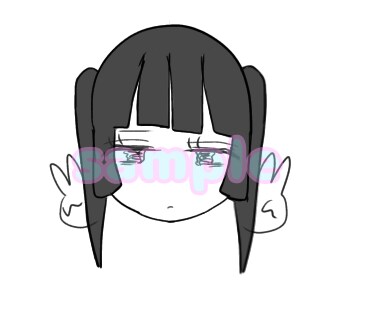 アイコン用のイラスト描きます SNSの可愛いアイコンに~♥︎₍ ᐢ. ̫ .ᐢ ₎ イメージ1