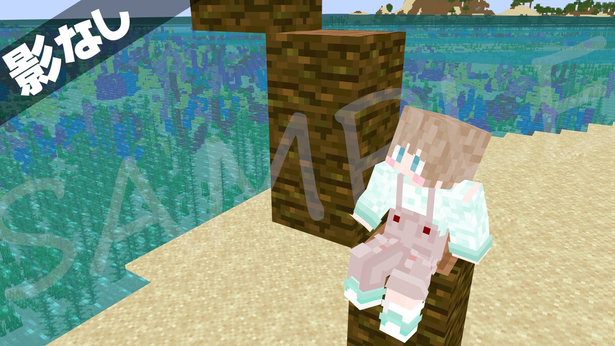 マイクラ動画にぴったりなサムネイルを作成します あなたのスキンでお好きなシチュエーションで作成可能です！ イメージ3