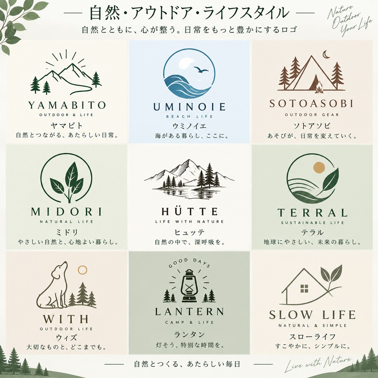 想いをカタチにするロゴ制作をします 「伝えたい想い」を、ひとつのロゴに。 イメージ4