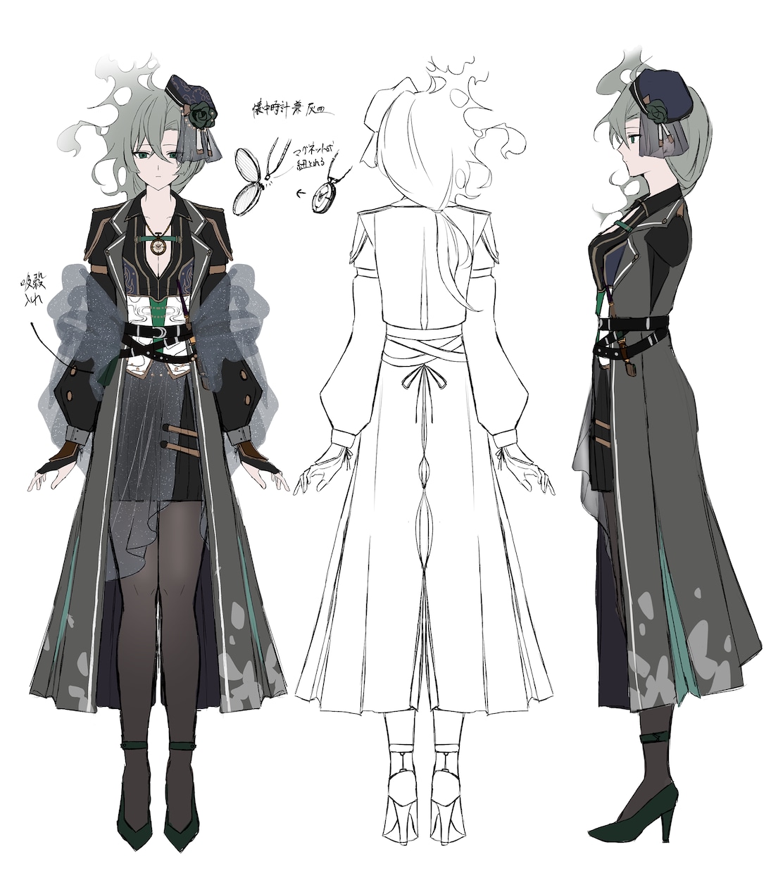 キャラクターデザイン、パーツ分けします 可愛い顔、かっこいい顔どちらにも対応可能です！ イメージ5