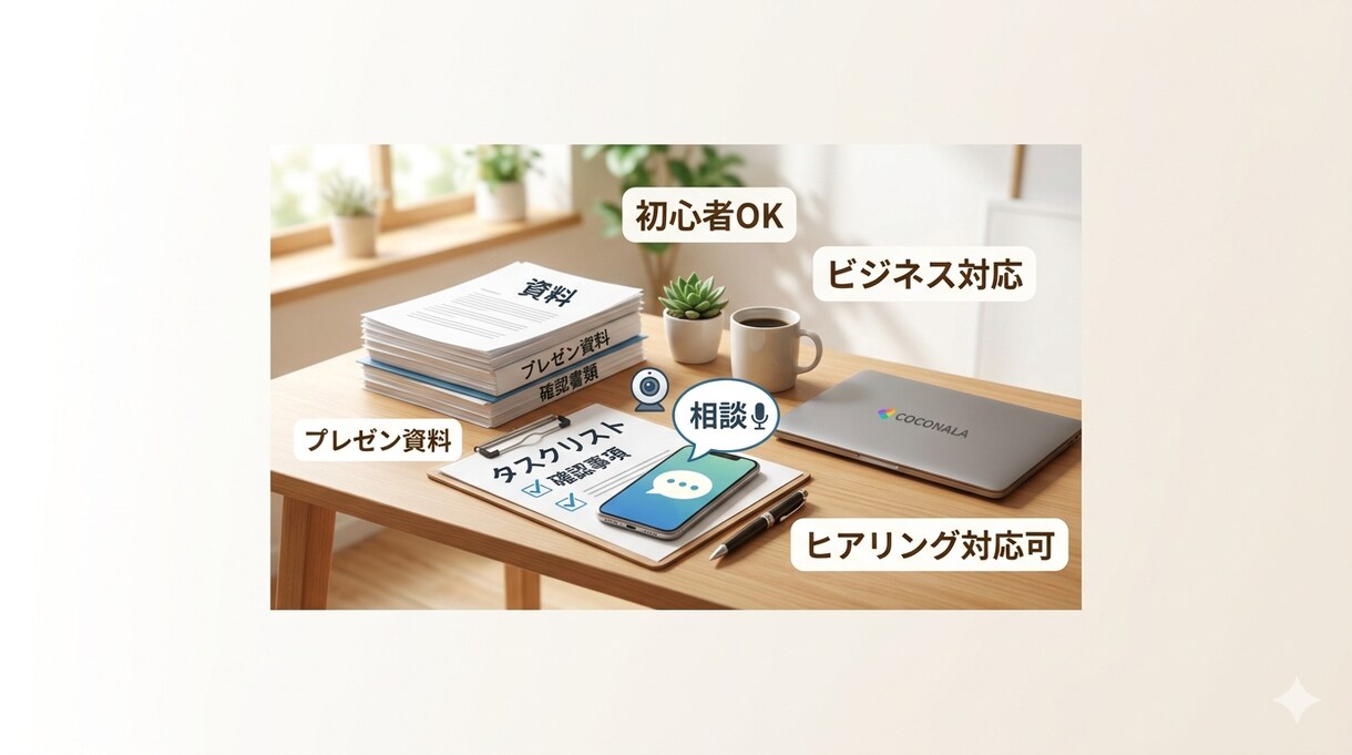 業務構造を整理し、伝わりやすく資料化します 情報整理から運用できる形へ設計 イメージ3