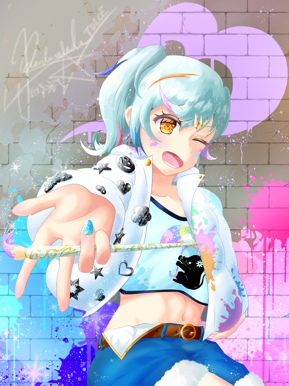 アイコン、スマホの壁紙などのイラストを描きます 時間がかかっても良いからオリジナルのものが欲しいという方へ イメージ1