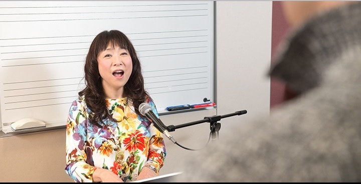 ビデオチャットでボイトレします 歌手歴40年、講師歴25年、声の悩みを解決！お手伝いします。 イメージ1