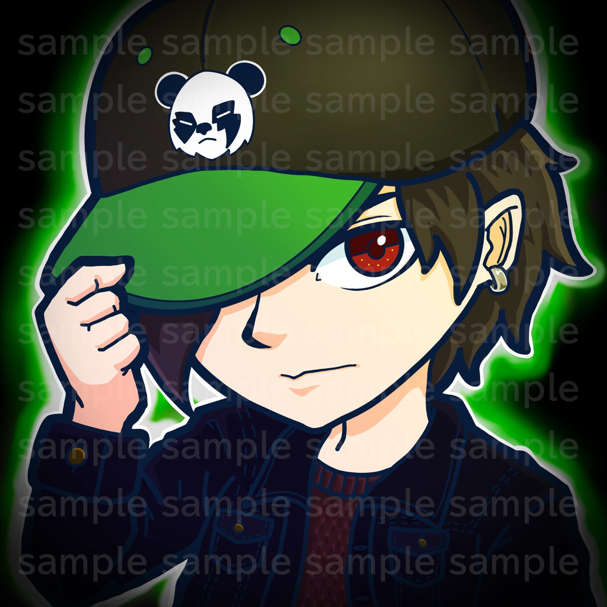 キャラや似顔絵もOK！SNSアイコン制作します パキッとしたかわいいデザインが得意です！【商用利用可】 イメージ8