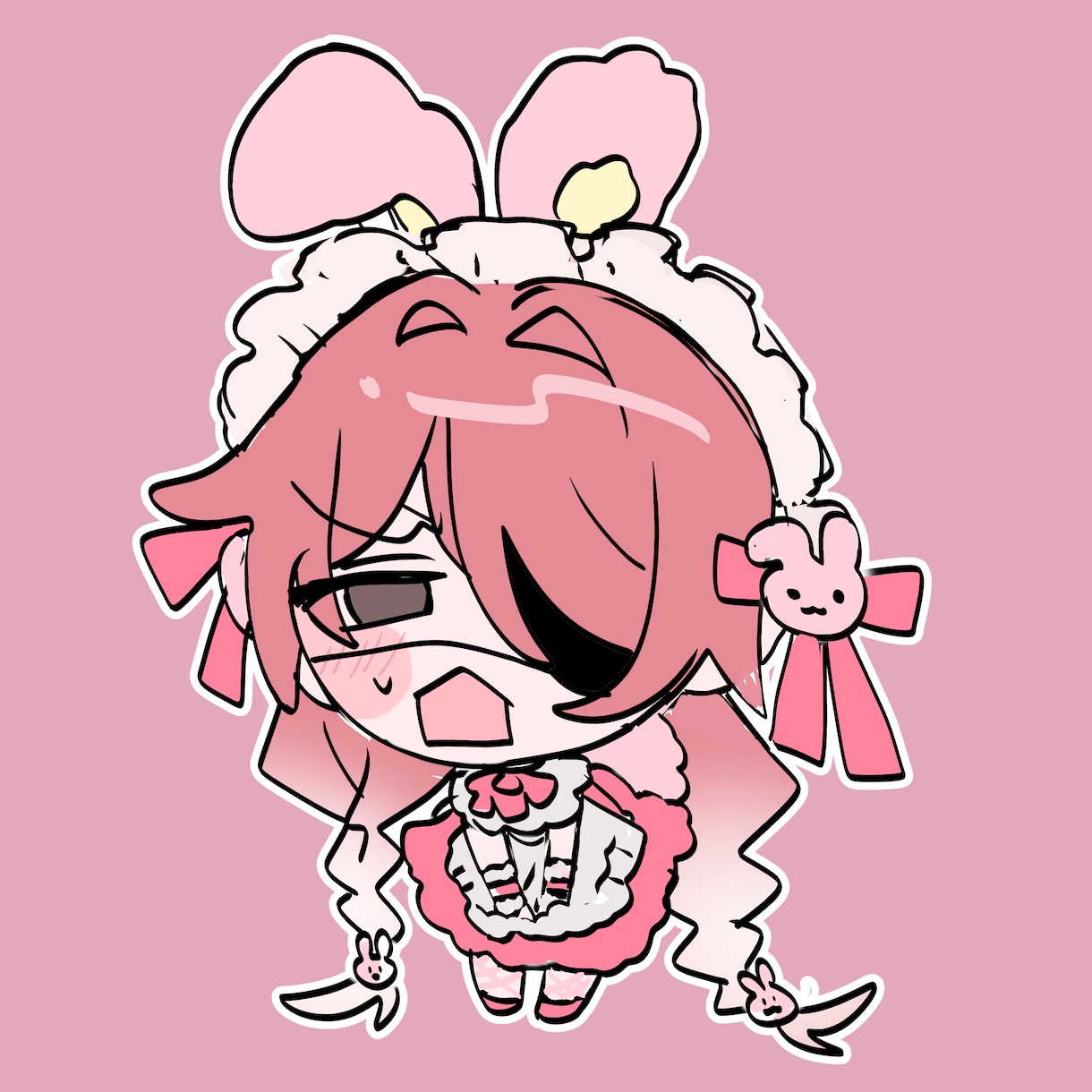 ポップなデフォルメイラスト承ります グッズやスタンプに使えるミニキャラ作成いたします！ イメージ6