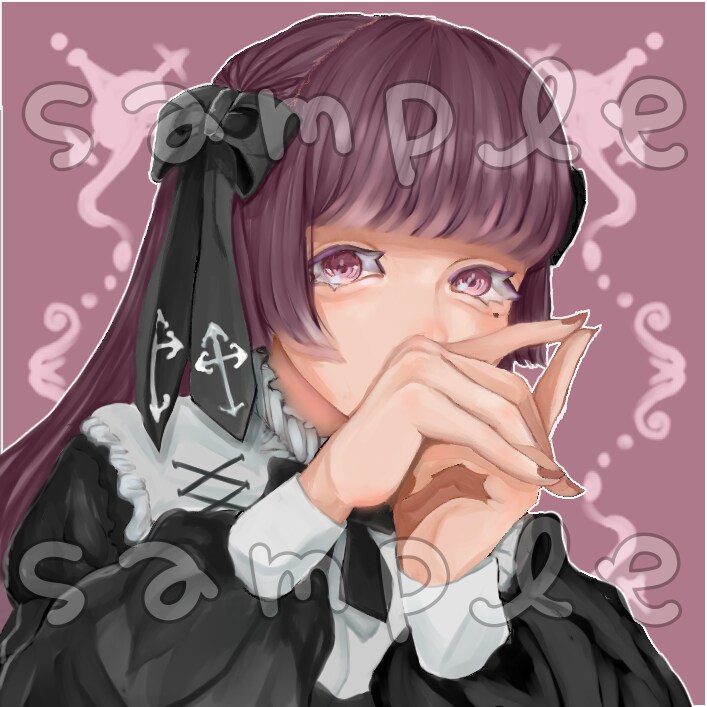 個性的なSNSアイコン用イラスト制作致します ぱっと目を引く貴方だけの個性的なアイコンを制作致します。 イメージ3