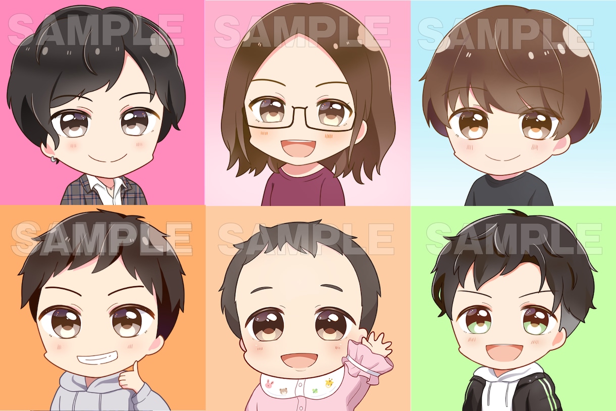 かわいいアイコン・ヘッダー制作いたします 各種SNS、ブログ、YouTubeなどに！ イメージ10