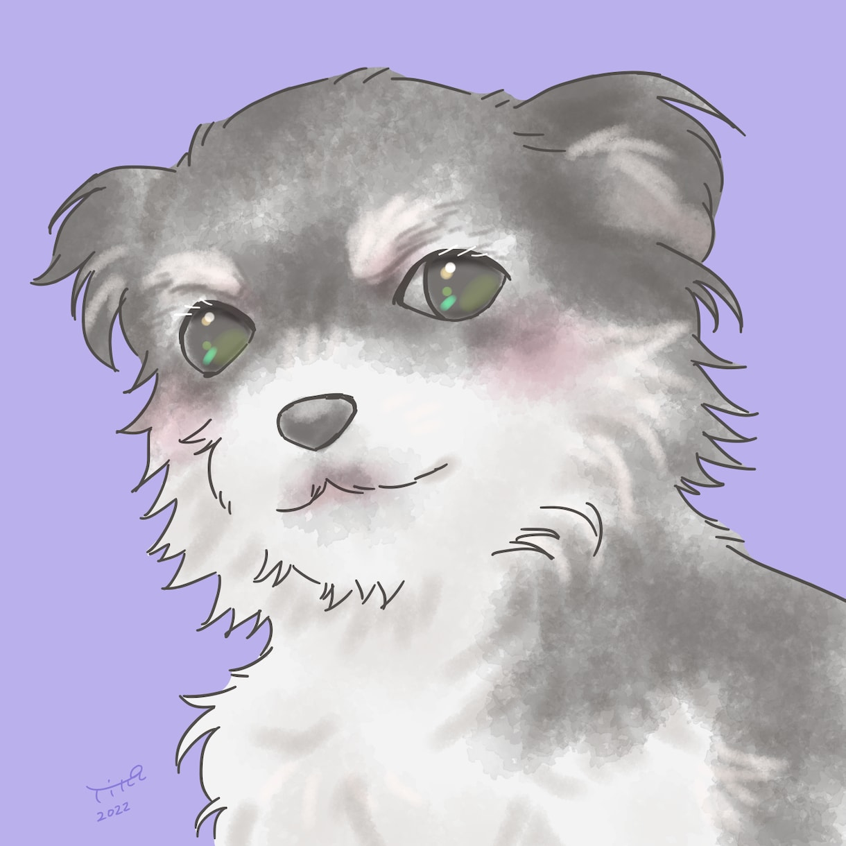 好印象を与える「ペットの似顔絵」お描きします ふんわり動物イラストで、ご自分も周りの方も癒されます！ イメージ2