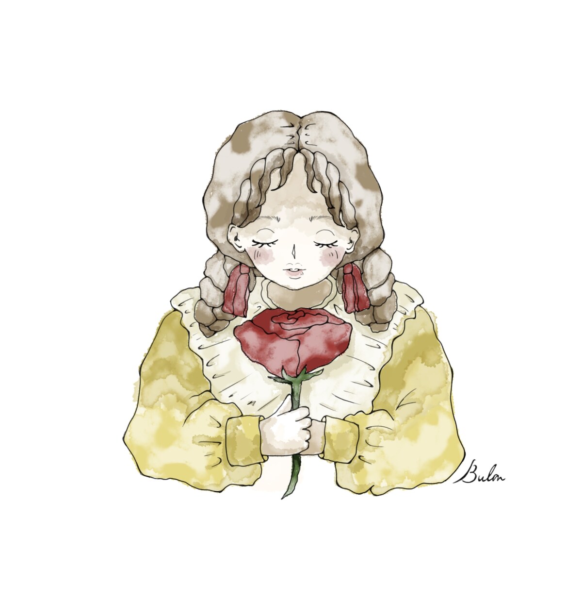 可愛くて綺麗な子供のイラストを描きます アイコンなどにオススメです(*´ー｀*) イメージ3