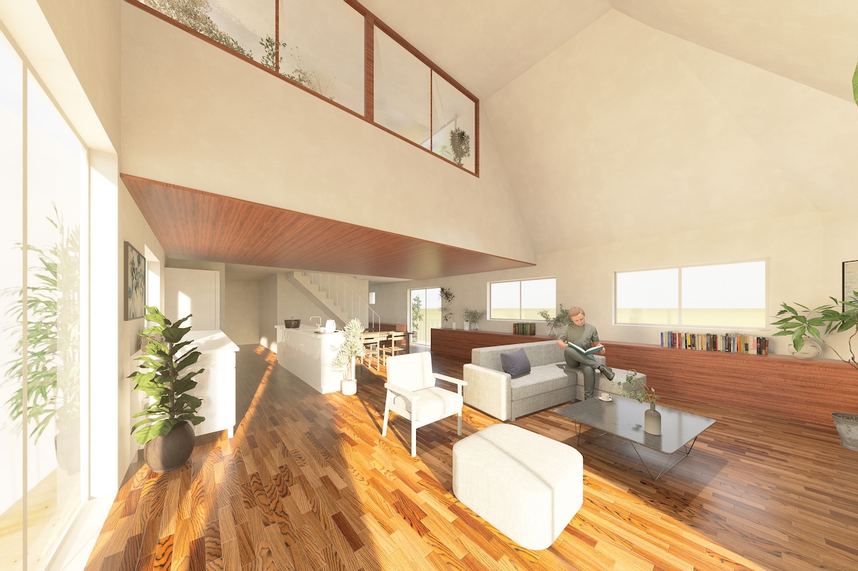 設計実務者が建築CG。ﾊﾟｰｽを制作します 設計意図をくみ取り、建築の魅力が伝わる一枚に仕上げます。 イメージ2