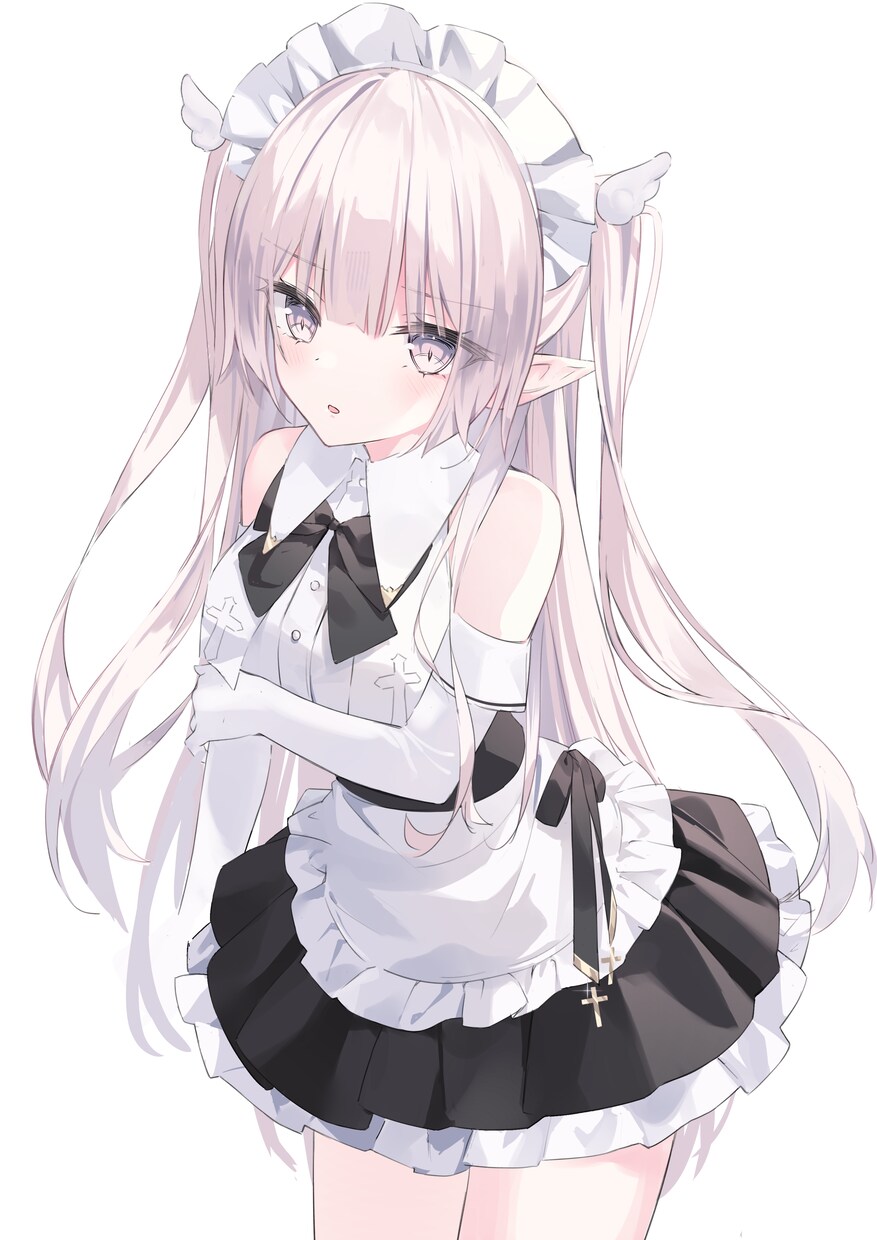 透明感のあるかわいい女の子のイラストを作成します SNS、サムネイル、鑑賞用など イメージ1