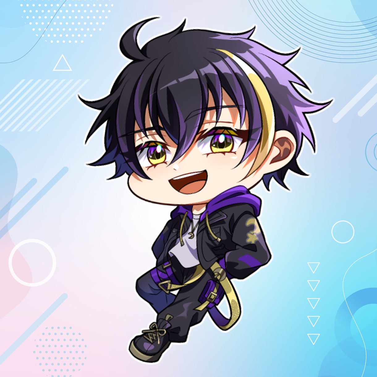 ミニキャラ描きます プニっとしたほっぺのミニキャラを制作します！ イメージ4