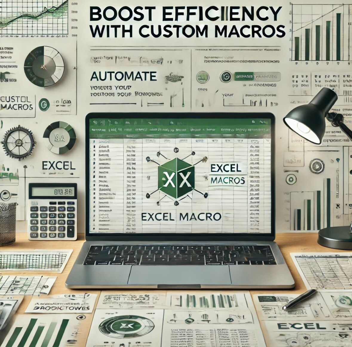 Excelのマクロ作成します Excelの定型作業を自動化します イメージ1