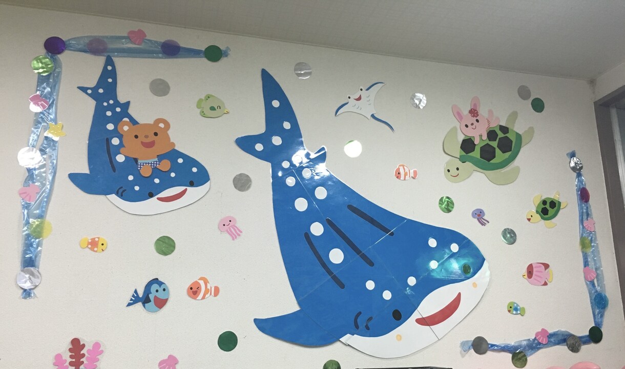 保育士さん向け！画用紙で壁紙作成ます プリプリなどを使って壁紙を作っている方、代わりに作ります。 イメージ2