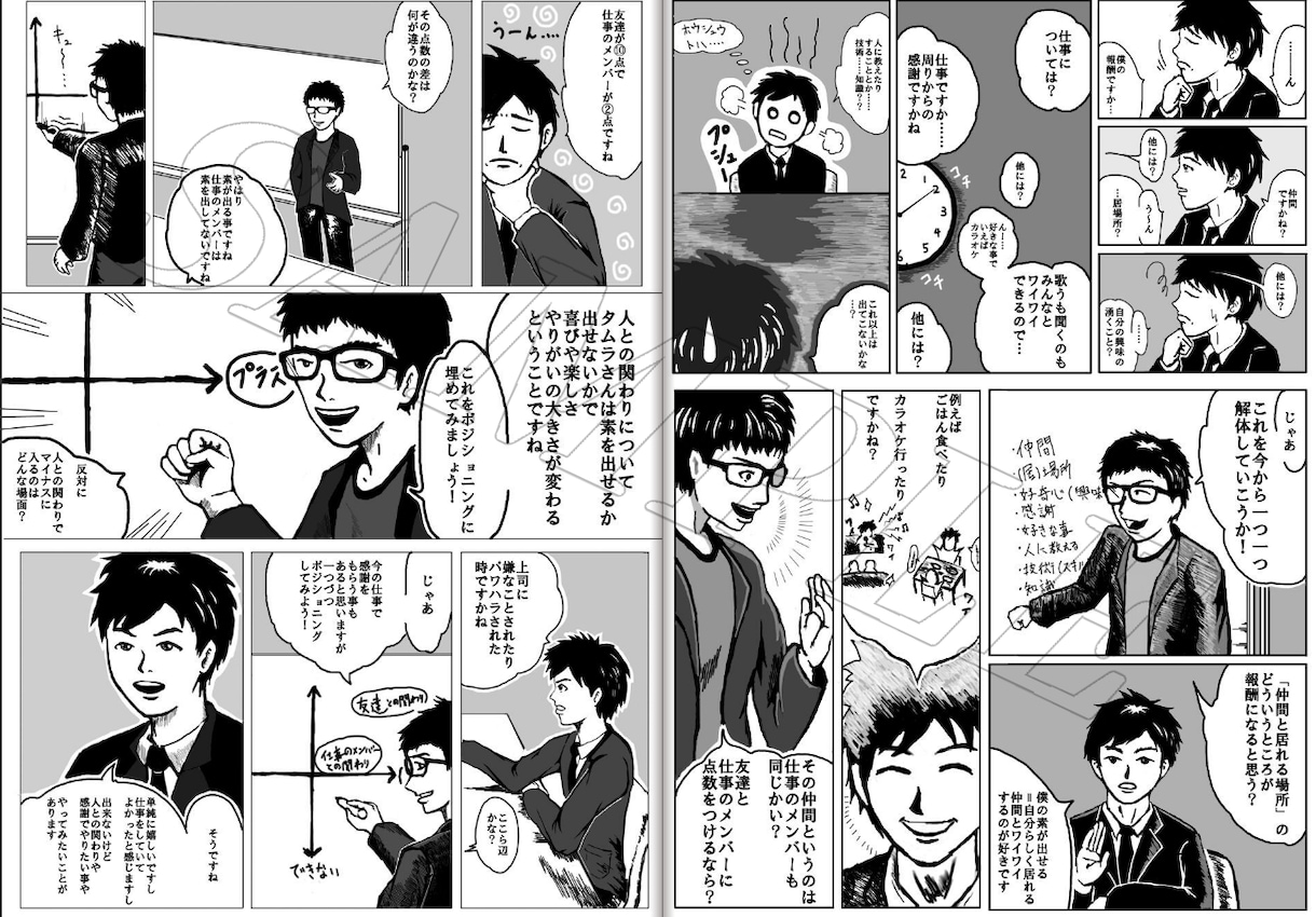 貴方の最高の一瞬を漫画化します 一番楽しかったこと、人生の転機、貴方のストーリーを漫画化！ イメージ3