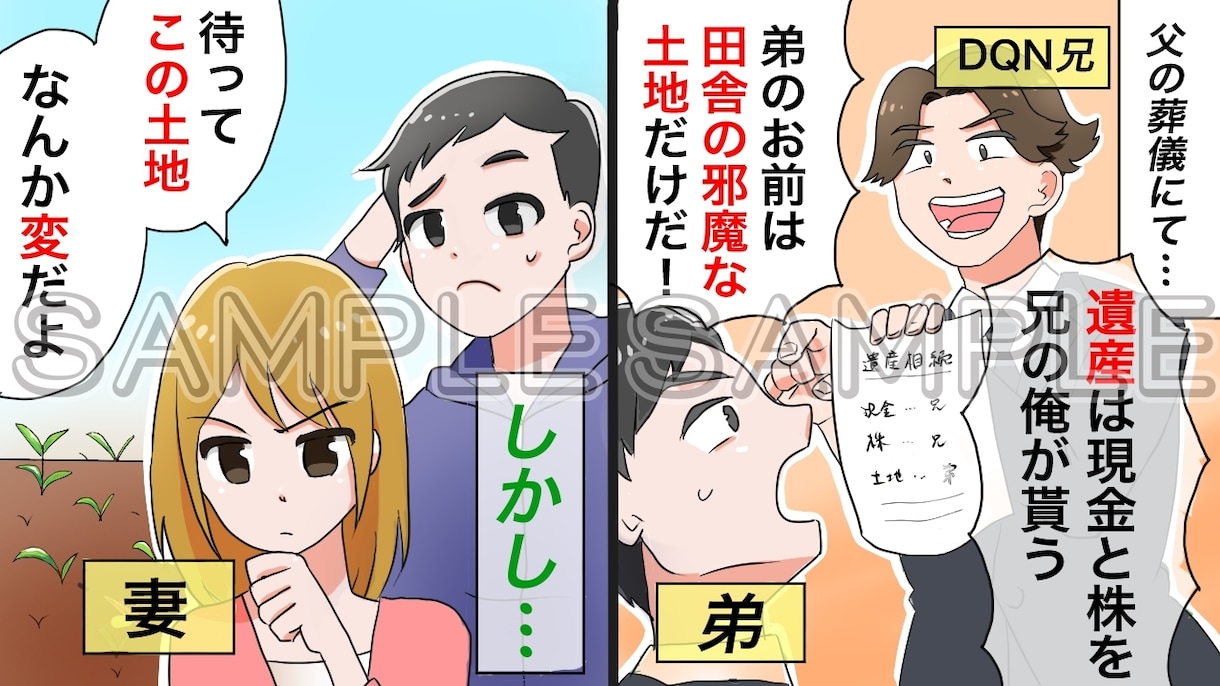 興味を引くYoutubeのサムネイラストを描きます スカッと系などのマンガ動画やVyond動画に最適です。 イメージ3