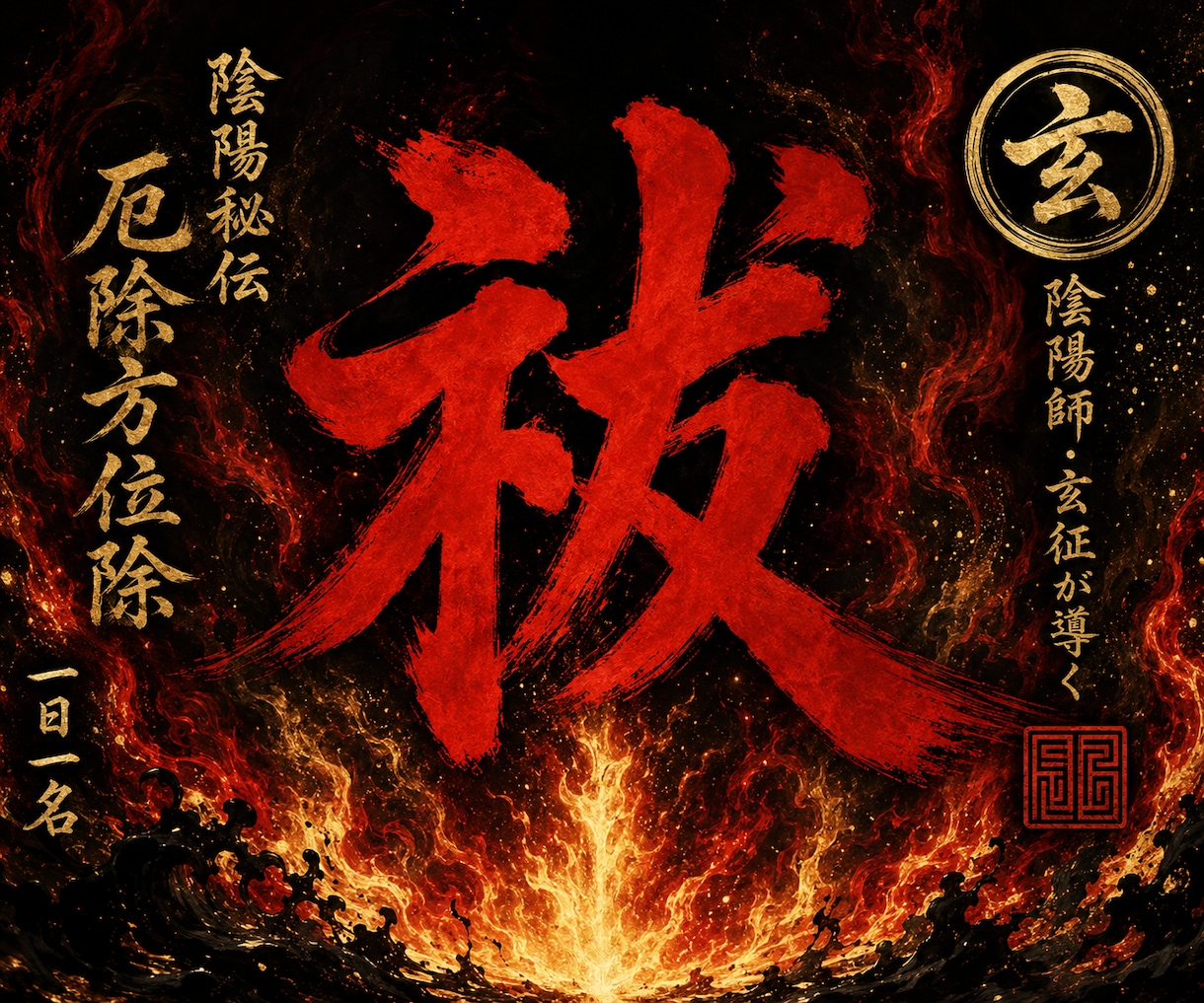 厄除け・厄払い｜陰陽師が一日一名様に祈祷いたします 方位除け・八方塞がり｜祓って開運へ導きます イメージ1