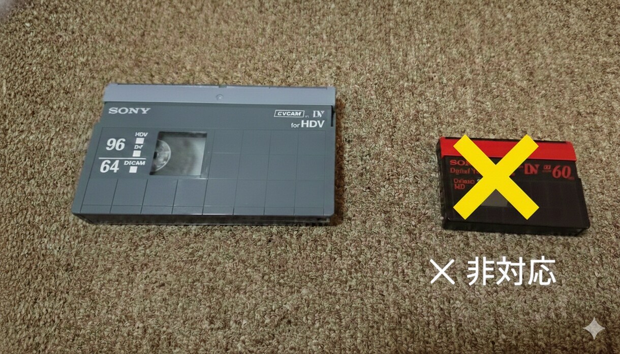 DV/DVCAMの動画変換承ります DV/DVCAMのテープのデータ化にお悩みなら イメージ1