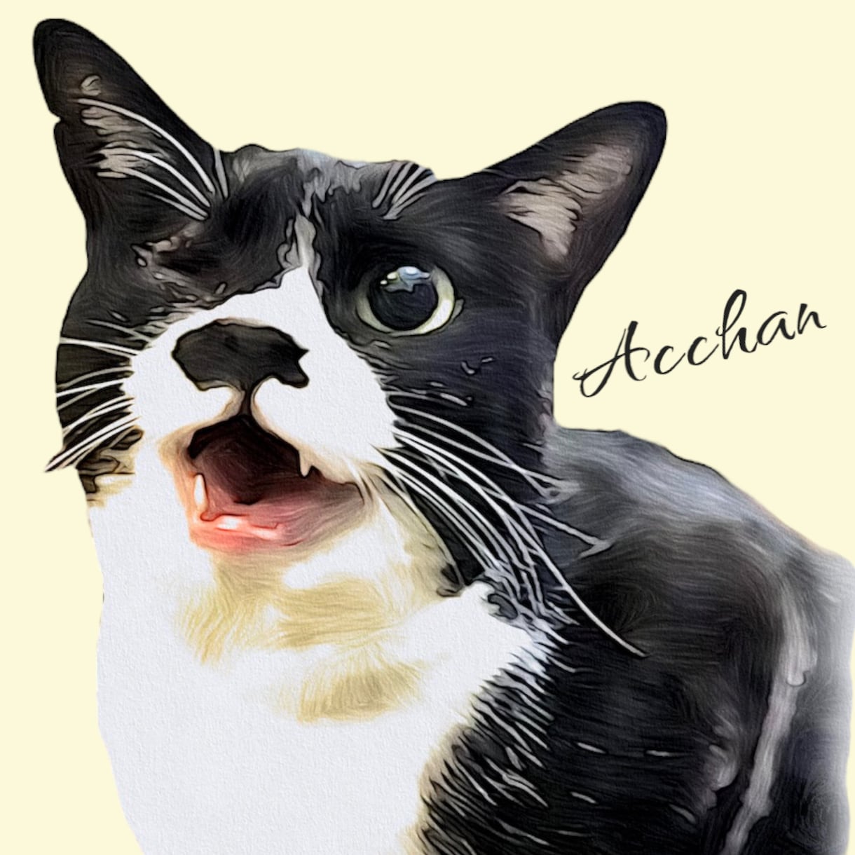 愛猫・愛犬・ペットのリアルなイラストを作成します うちの子グッズ専門店専属デザイナーが制作します イメージ2