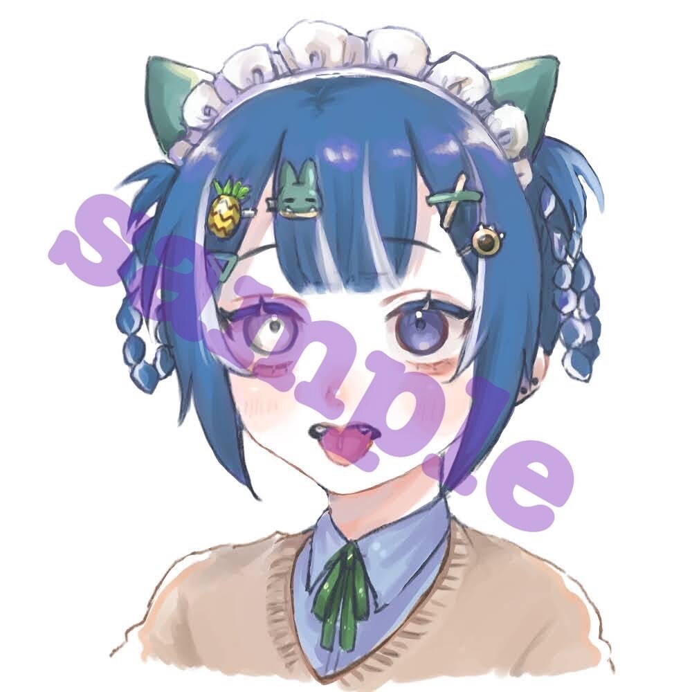 似顔絵,ペットOK! アイコンイラスト描きます 依頼主様だけのカッコイイ･カワイイSNSアイコンを作成！ イメージ3