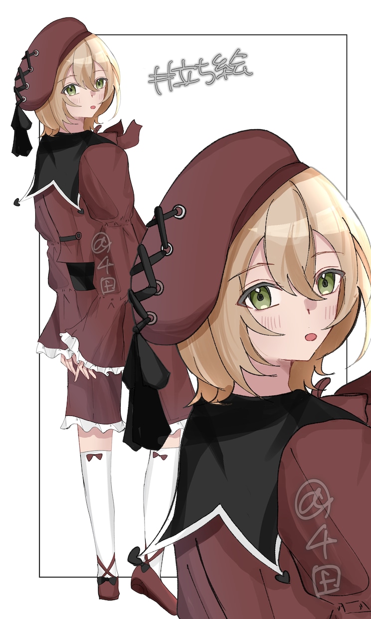 立ち絵描きます／中性的な衣装やお顔を描きます 中性的な衣装やお顔、少年を描くのが得意です！ イメージ3