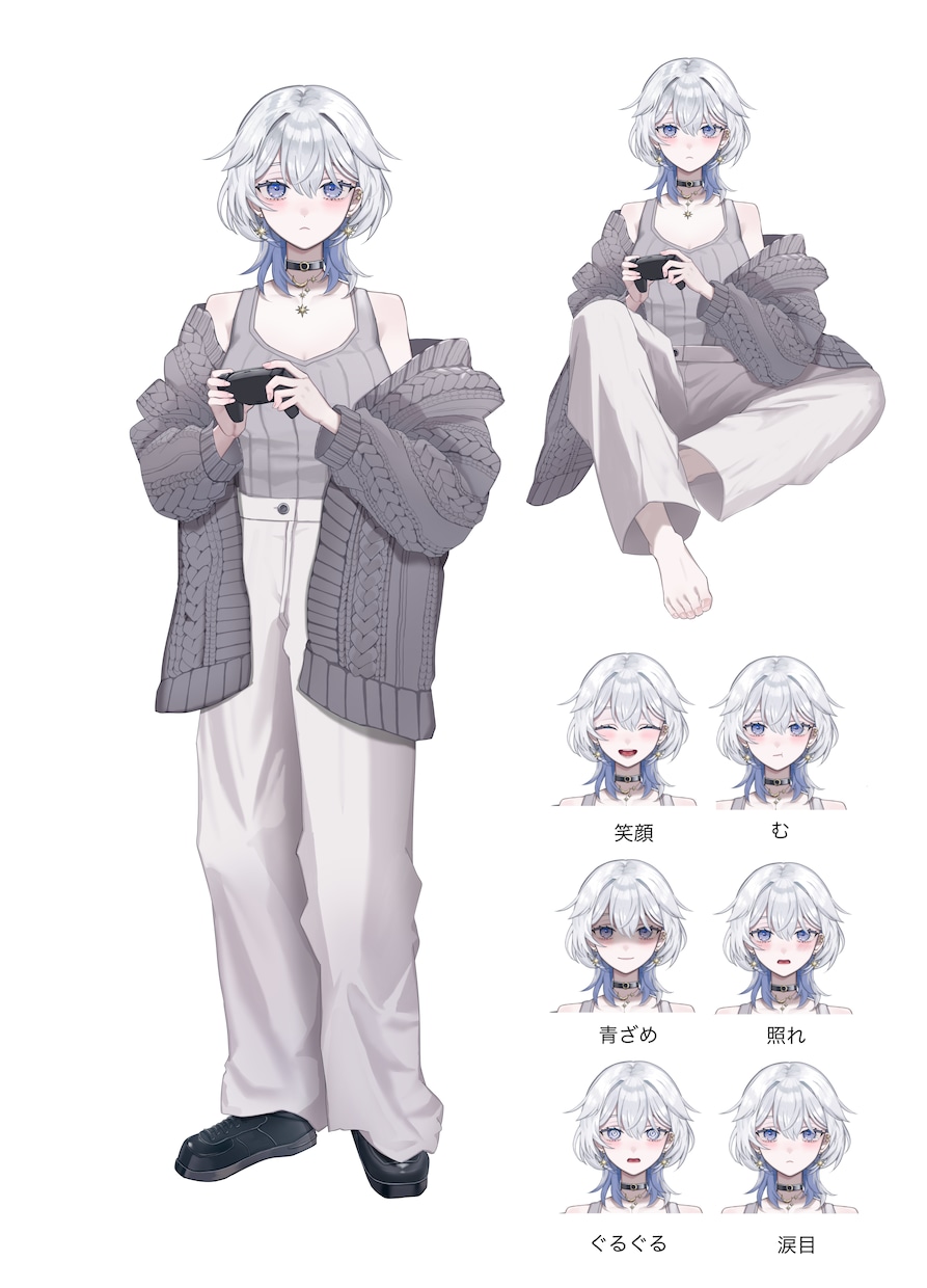 vtuber向けLive2d・パーツ分け作成します 商用利用OK！イラスト描きます！ イメージ3