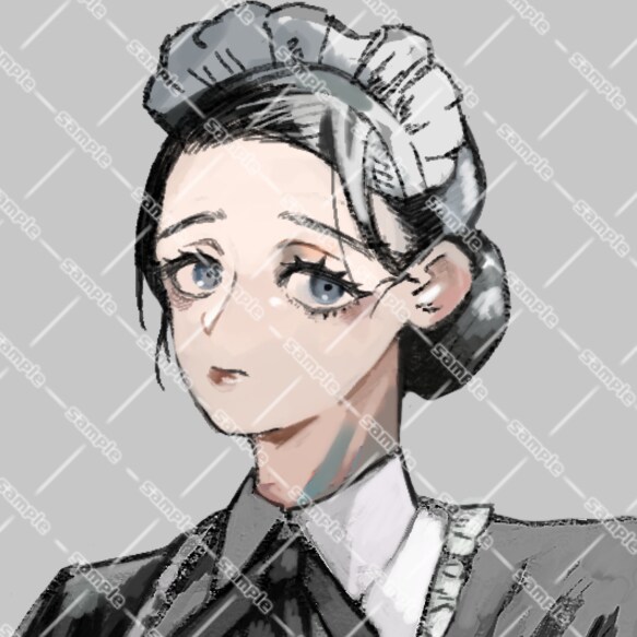 SNSアイコンのイラスト描きます 性別人年齢、ジャンル不問！デフォルメ対応可能！背景透過付き イメージ7