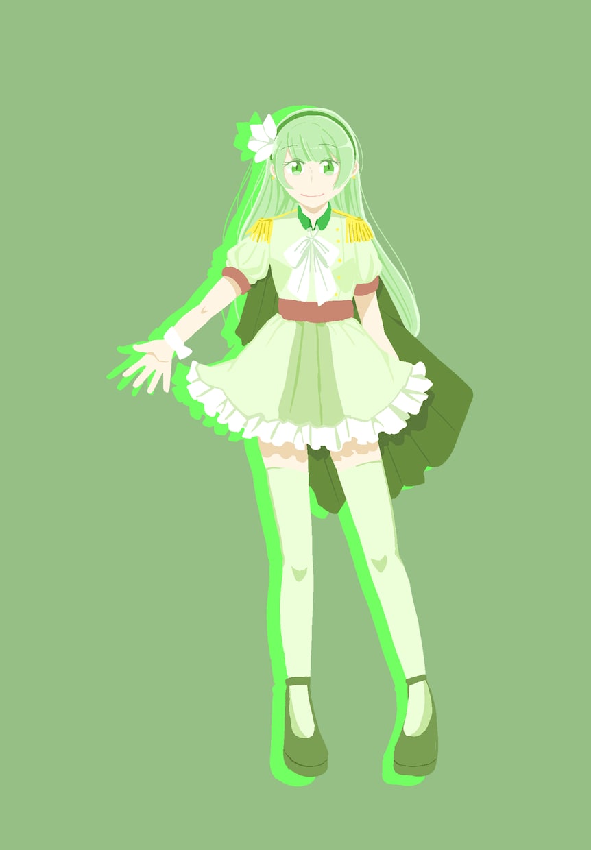 アイコン、SNSにて使用できるイラストを描きます 線画のない絵本の絵のようなイラストです。衣装デザインも可能！ イメージ5