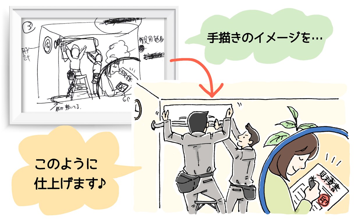 シンプルなイラストや挿絵、SNSアイコン描きます 《多用途に使える♪》手描きで親しみやすいイラストを制作☆ イメージ2