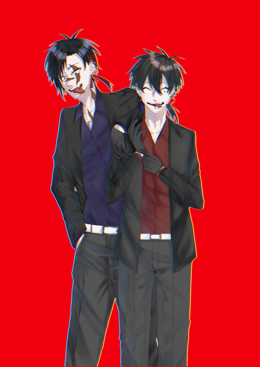 かっこいい絵柄でイラスト描きます TRPG立ち絵、歌ってみたMVなどお描きします イメージ8